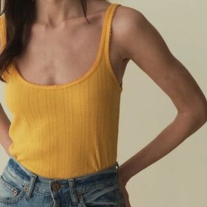 Doen Shae Tank In Pointelle